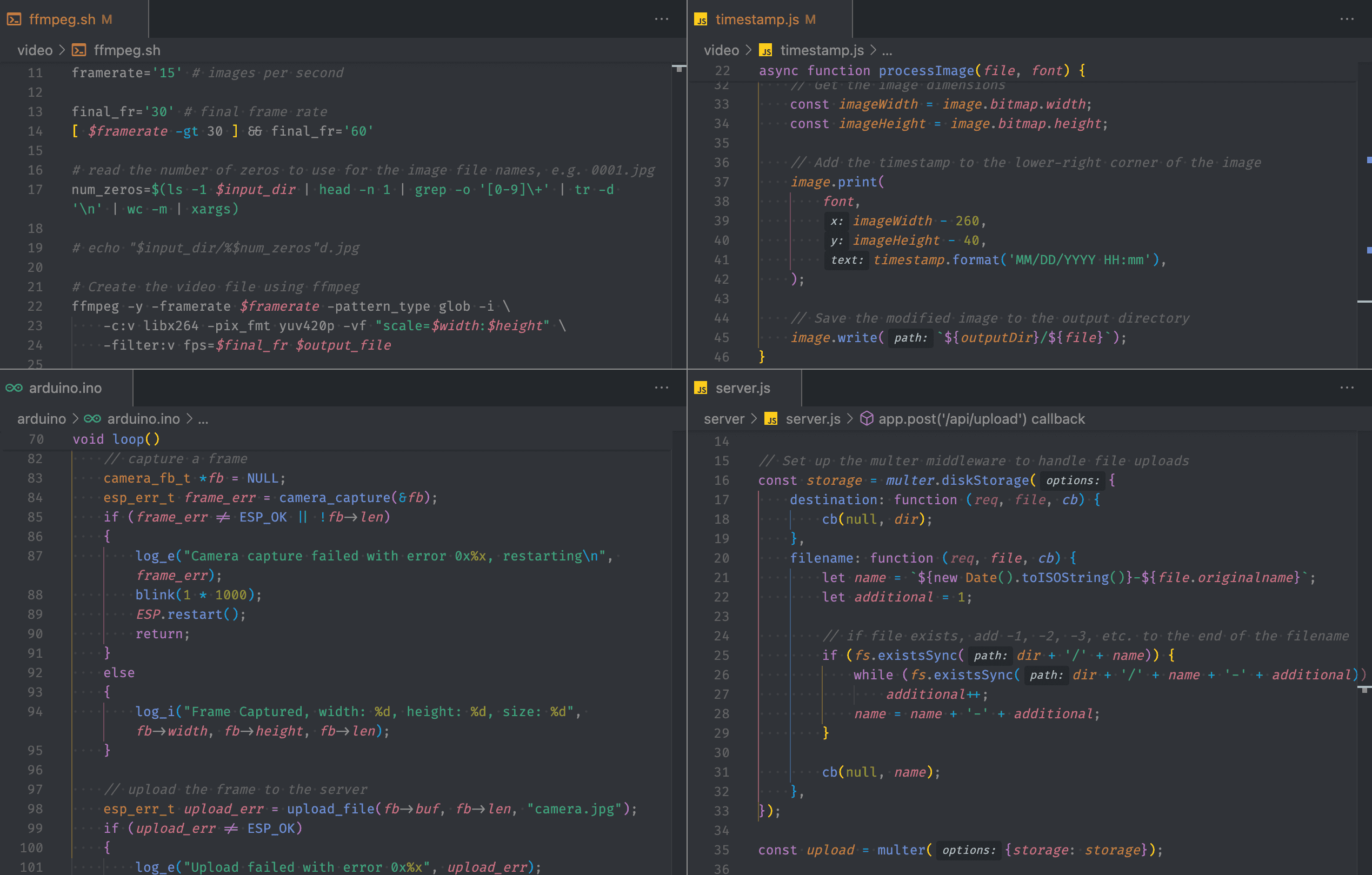 m5stack-timelapse m5stack-timelapse
